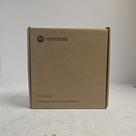 BOXED MOTOROLA FW500 EMERGENCY BACK UP LINE TELEPHONE