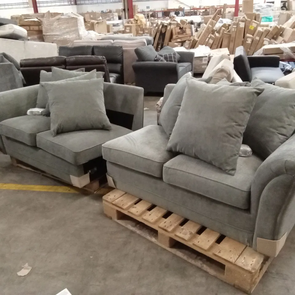 2 X DURY FABRIC CORNER SOFA PARTS/PIECES - MISSING CORNER SECTION