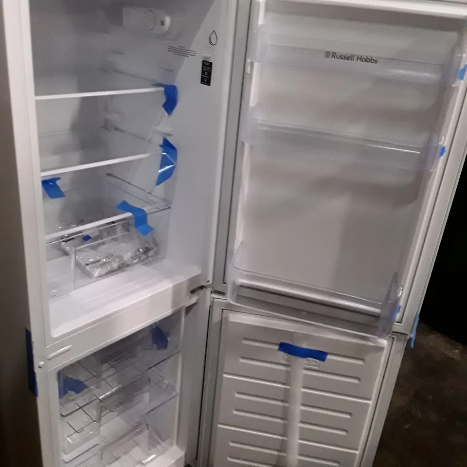 BOXED RUSSELL HOBBS RH145FF501E1W FREESTANDING LOW FROST FRIDGE FREEZER