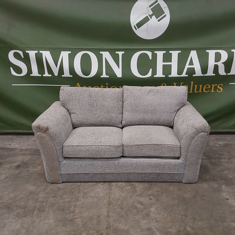 DURY CHUNKY WEAVE 2 SEATER STANDARD BACK SOFA RRP £599