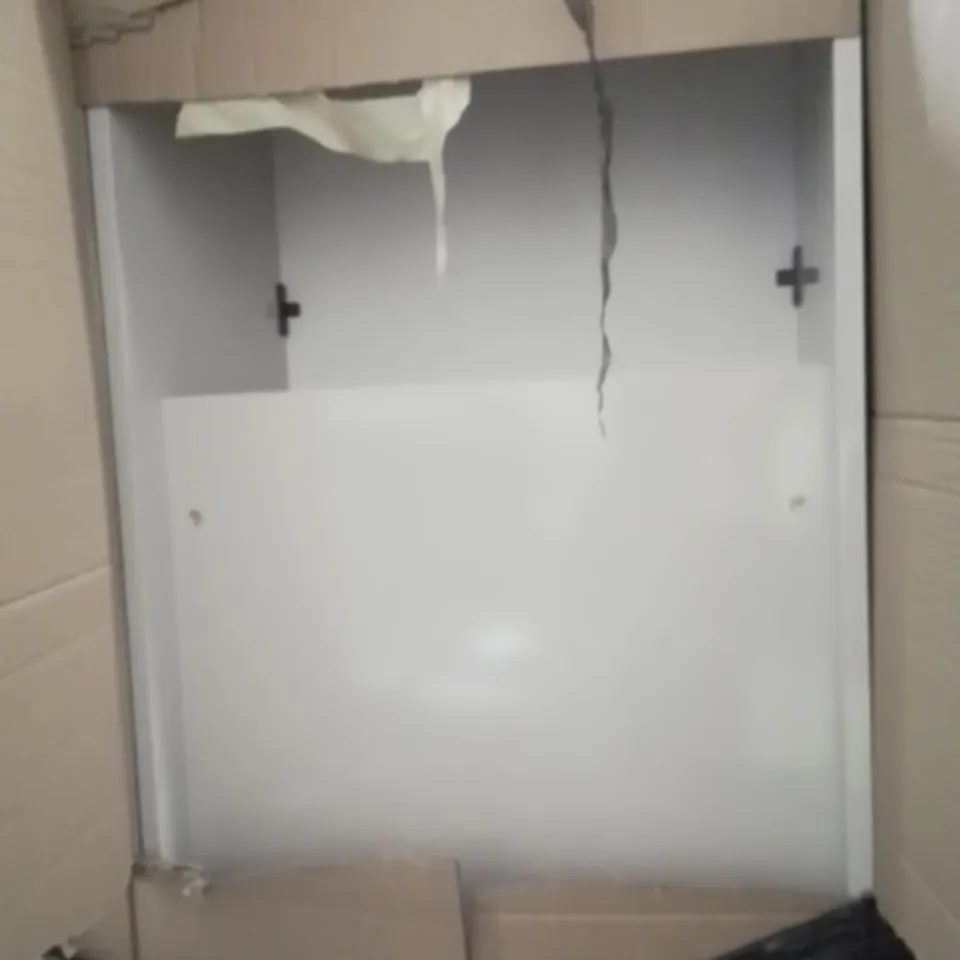 PALLET OF BATHROOM CABINETS PARTS