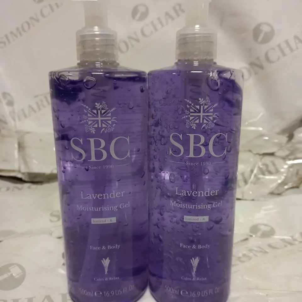 SBC SHOWER SET LAVENDER MOISTURISING GEL 
