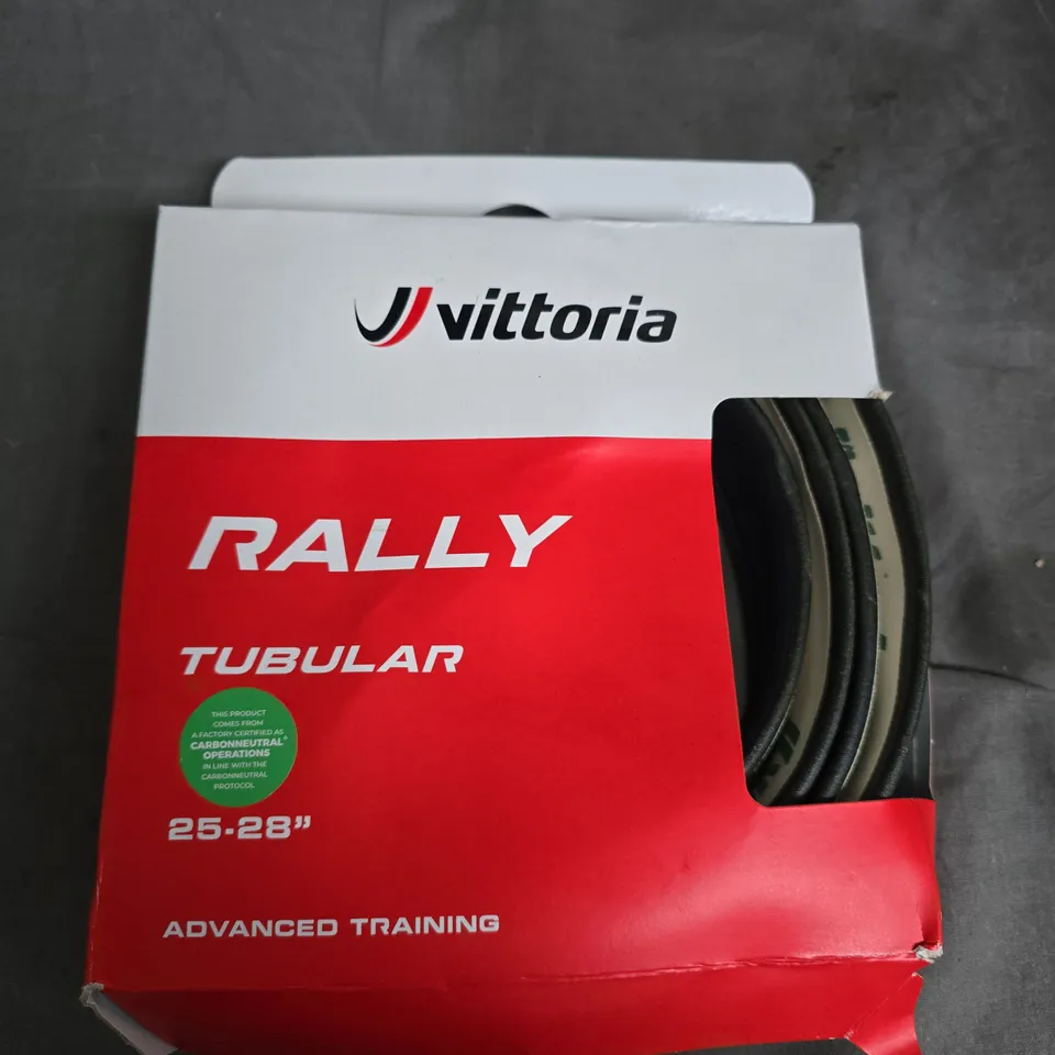VITTORIA RALLY TUBULAR BICYCLE TYRE – 25-28IN