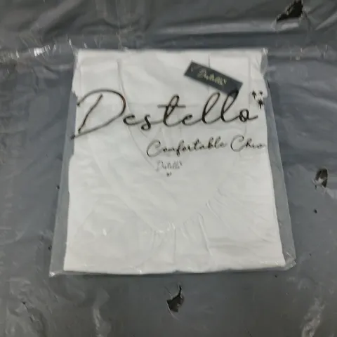 20 BRAND NEW DESTELLO MEDIUM WHITE VISCOSE TANK TOP