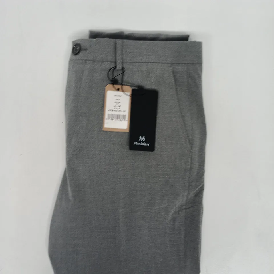 MANTIQUE MALIAM PANTS IN GREY SIZE 34/34