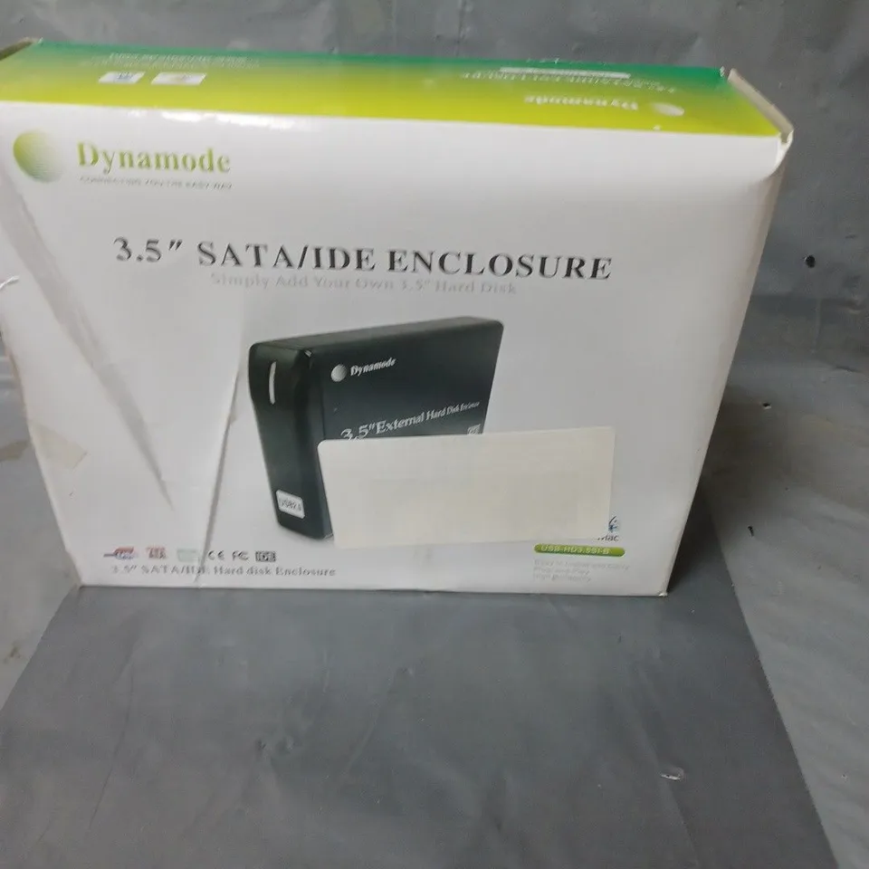 APPROXIMATELY 15 DYNAMODE 3.5" SATA/IDE ENCLOSURES