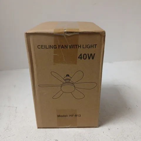 BOXED HF-013 CEILING FAN WITH LIGHT