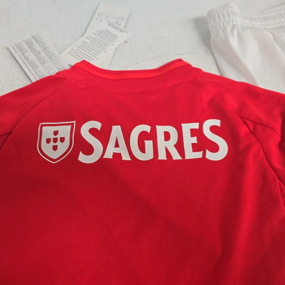 ADIDAS S.L.B KIDS FOOTBALL KIT - UK 2/3 YRS