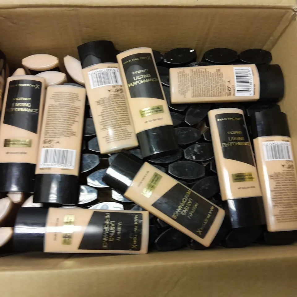 LARGE QUANTITY OF MAX FACTOR X FACEFINITY LASTING PERFORMANCE FOUNDATION 107 BEIGE