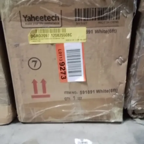 BOXED ARTIFICIAL SPRUCE CASHMERE CHRISTMAS TREE 