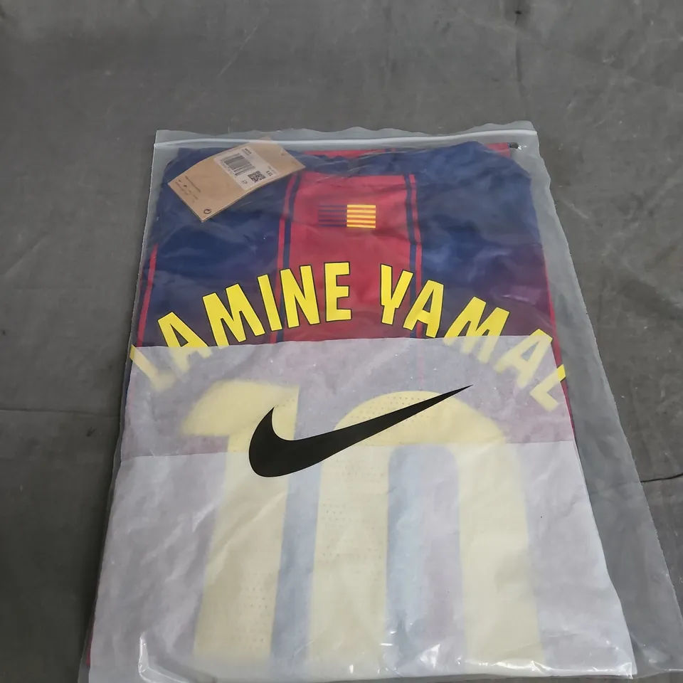 BAGGED FC BARCELONA HOME JERSEY - 11 YAMINE YAMAL - SIZE XXL
