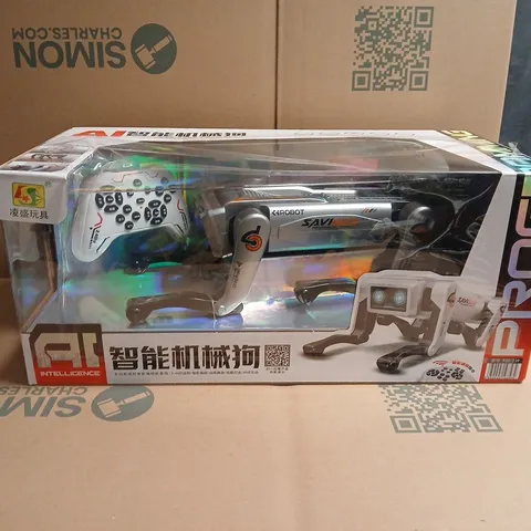 A.I INTELLIGENCE SAVIOUR MECHANICAL ROBOT 2.4GHZ WITH REMOTE, 06 M-DOGS BOXED