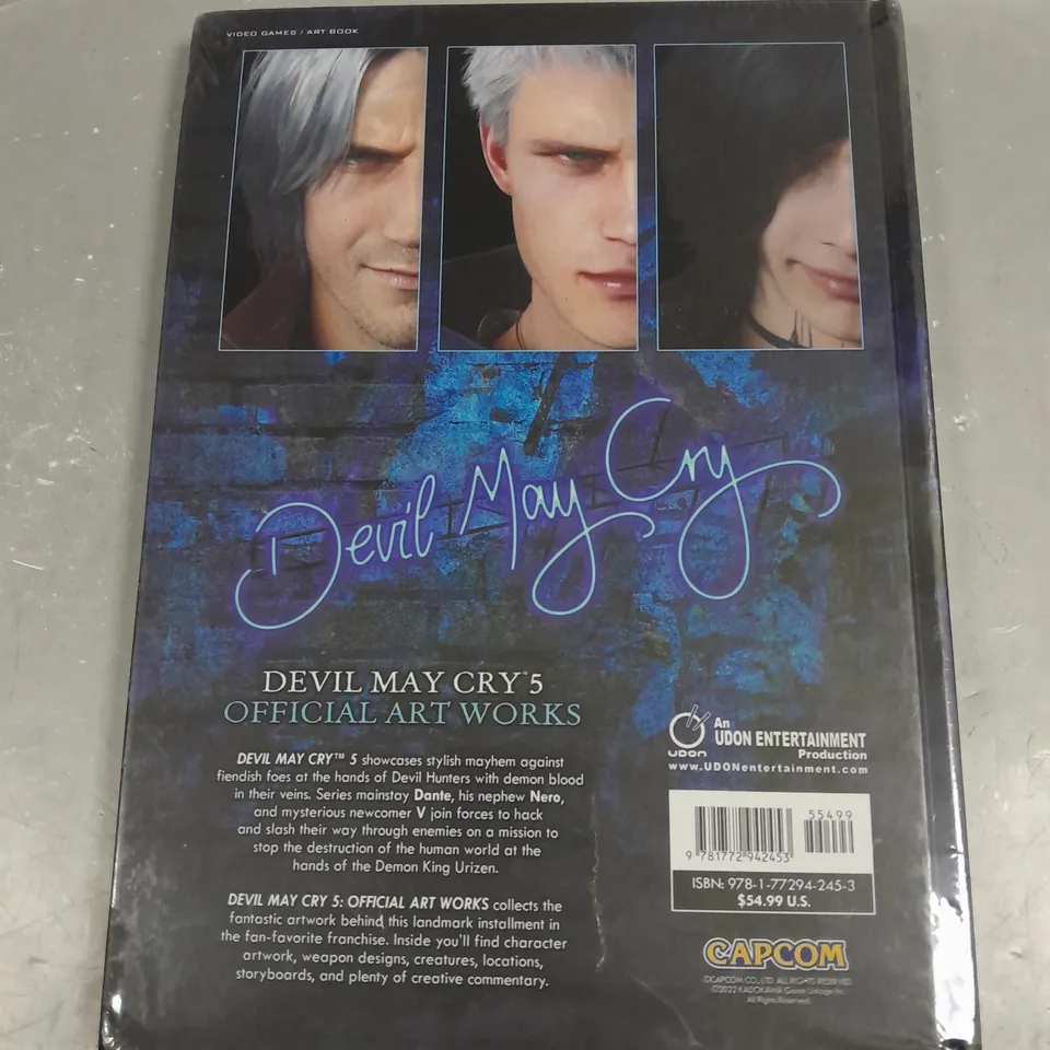 SEALED DEVIL MAY CRY 5 OFFICIAL ART WORKS