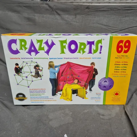 BOXED CRAZY FORTS!