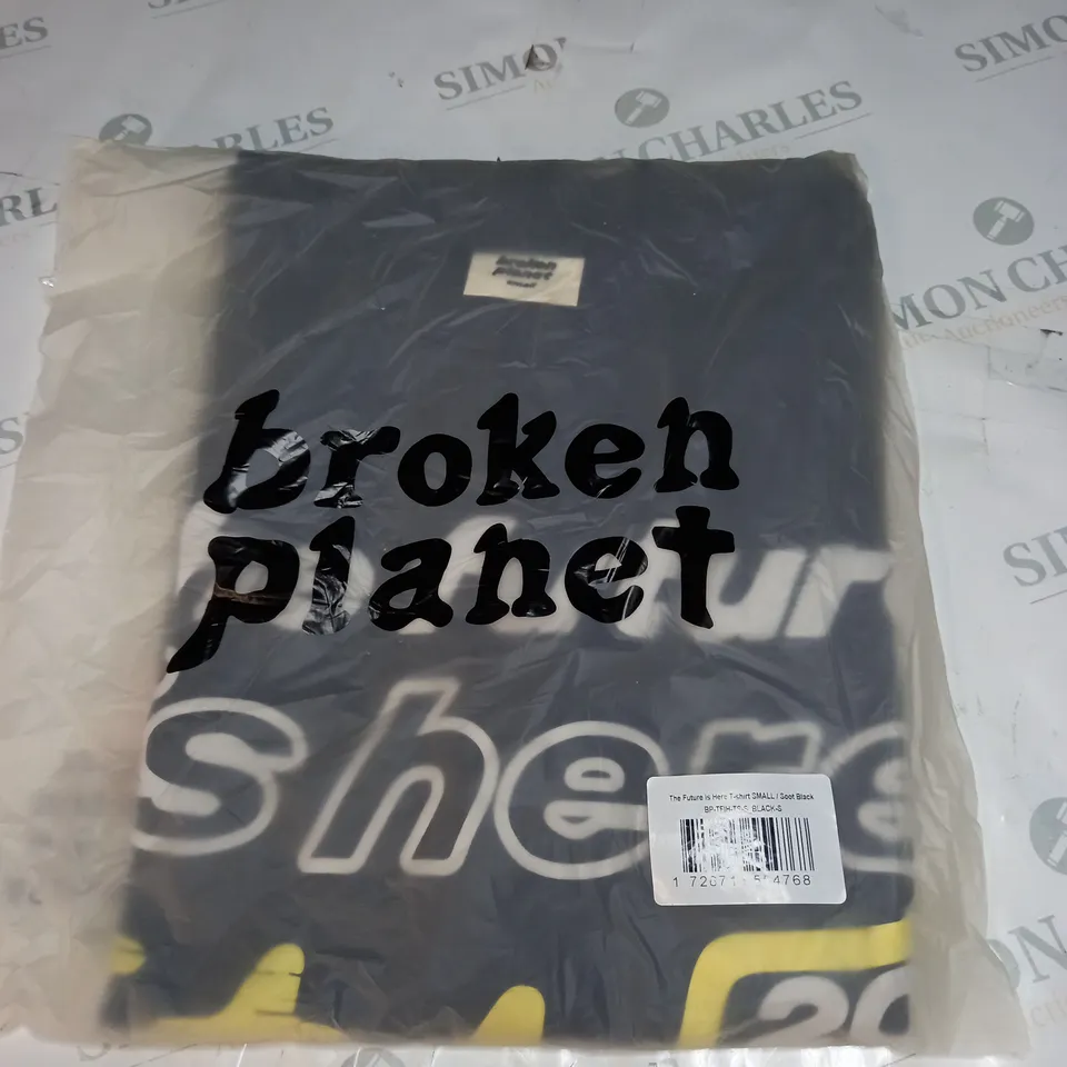 SEALED BROKEN PLANET THE FUTURE IS HERE T-SHIRT SIZE S