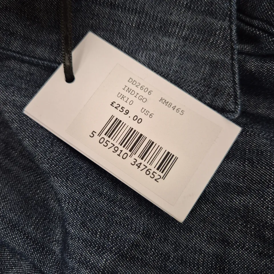 BRORA INDIGO DENIM DRESS – UK 10 (US 6) – DD2606