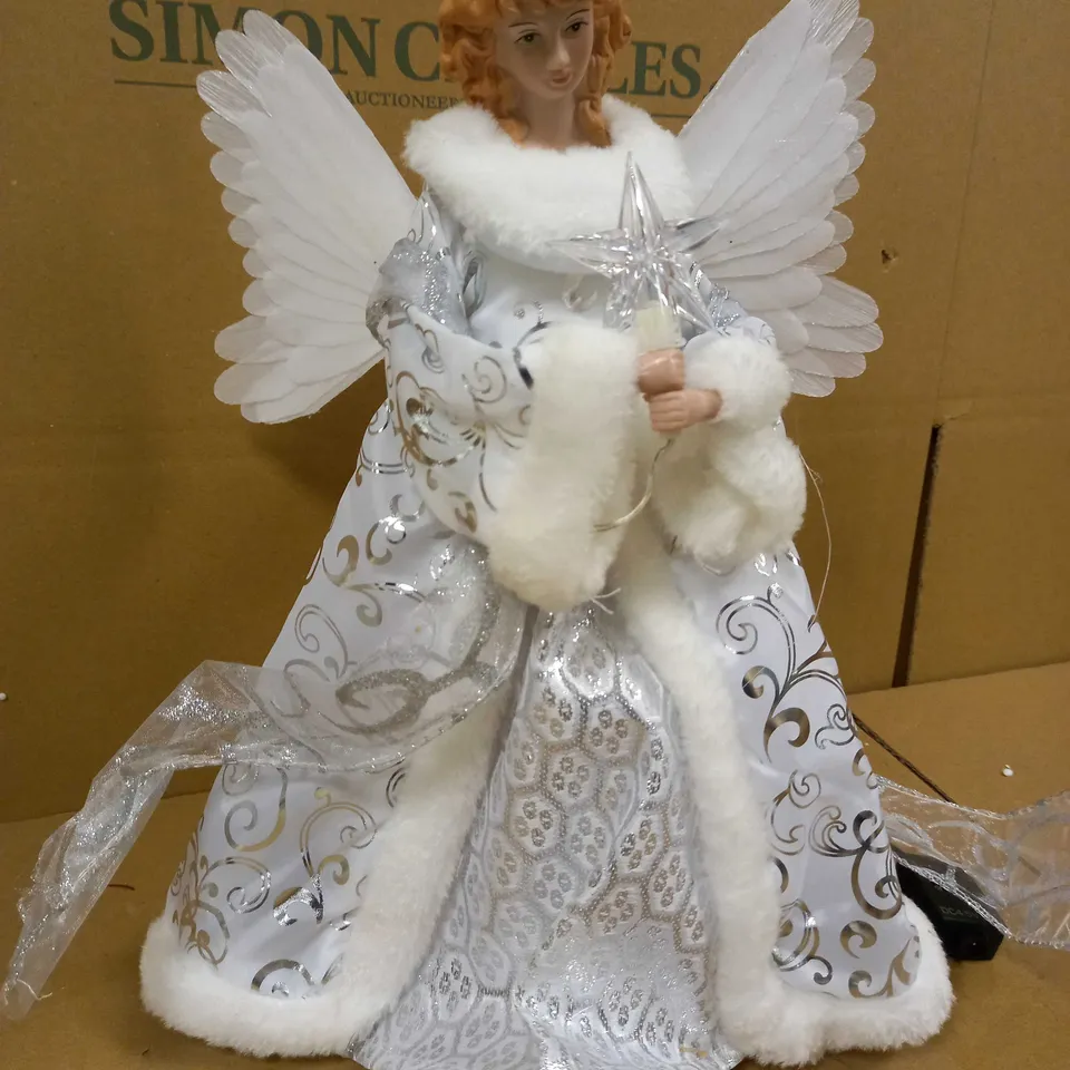 MR CHRISTMAS FIBER OPTIC ANIMATED ANGEL