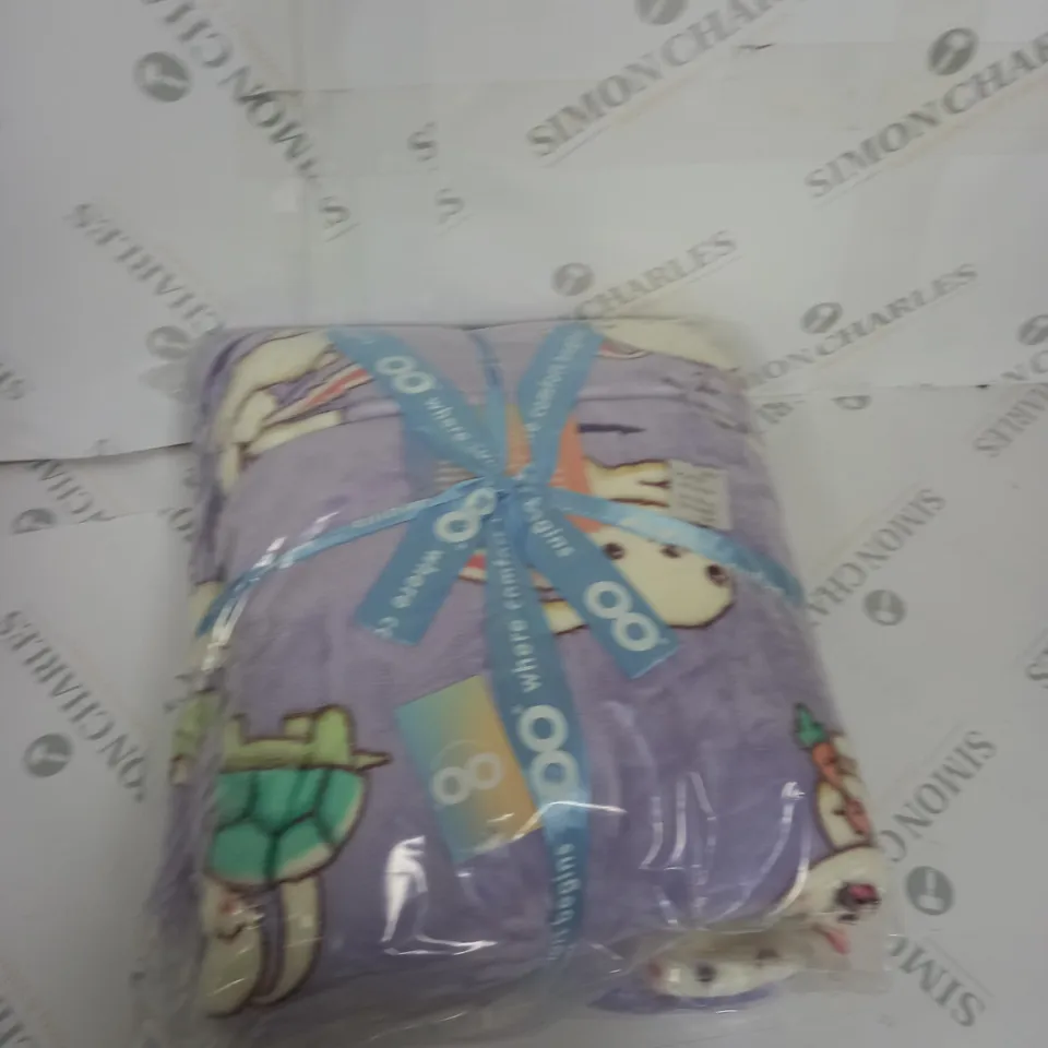 OODIE OVERSIZED WEARABLE BLANKET - ANIMAL PATTERN