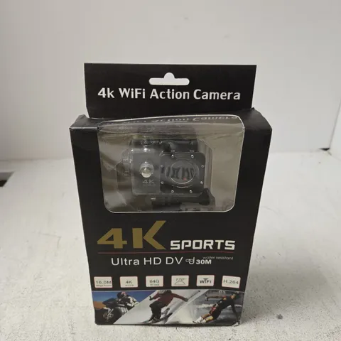 BOXED 4K WIFI ACTION CAMERA