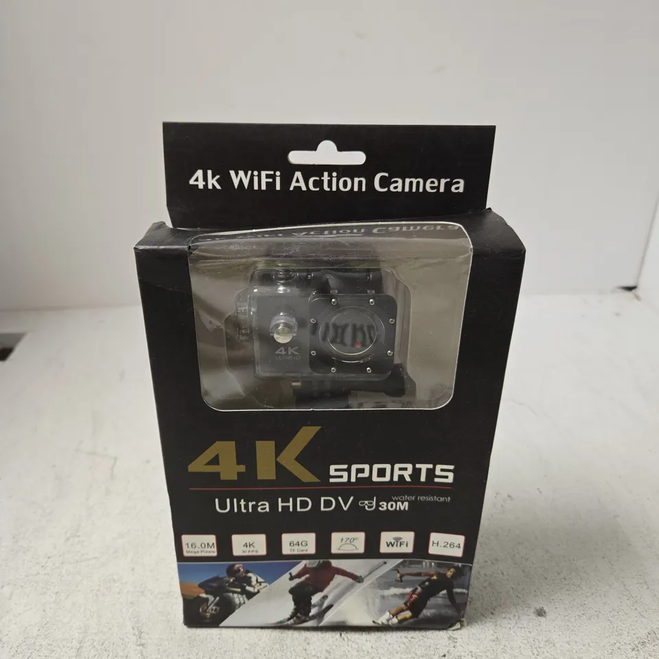 BOXED 4K WIFI ACTION CAMERA