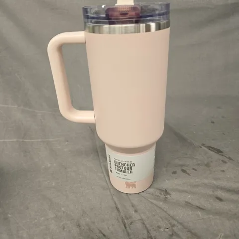 STANLEY THE FLIP STRAW PROTOUR TUMBLER IN ROSE QUARTZ 1.18L