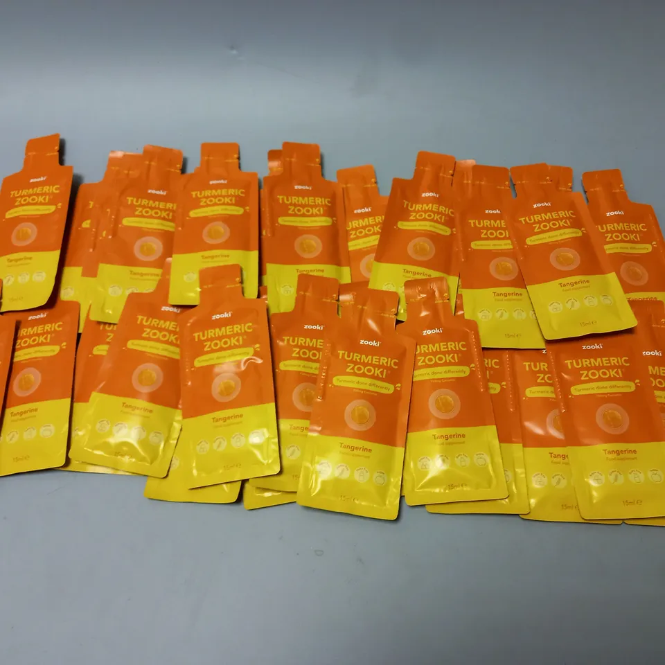 BOXED TUMERIC ZOOKI TANGERINE (30 SERVINGS)