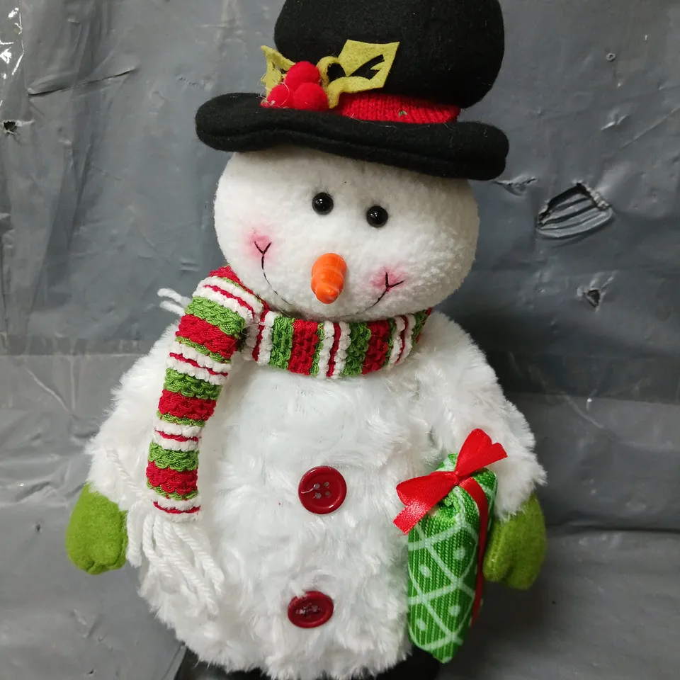 MUSICAL DANCING SNOWMAN CHRISTMAS DECORATION RRP £22.99