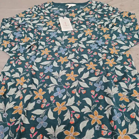 SEASALT CORNWALL SHORE FORAGING TUNIC  - SIZE 8 