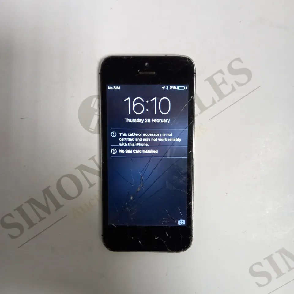 IPHONE 5S A1457 