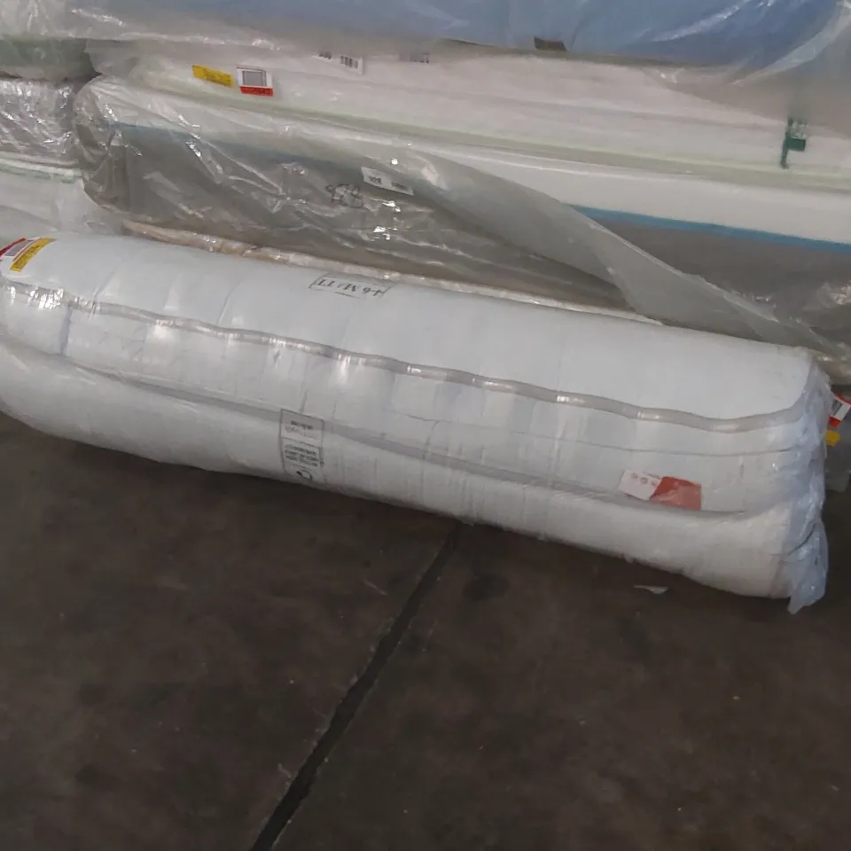 QUALITY BAGGED AND ROLLED SAREER FURNITURE OPEN COIL MATTRESS - 4'6 DOUBLE