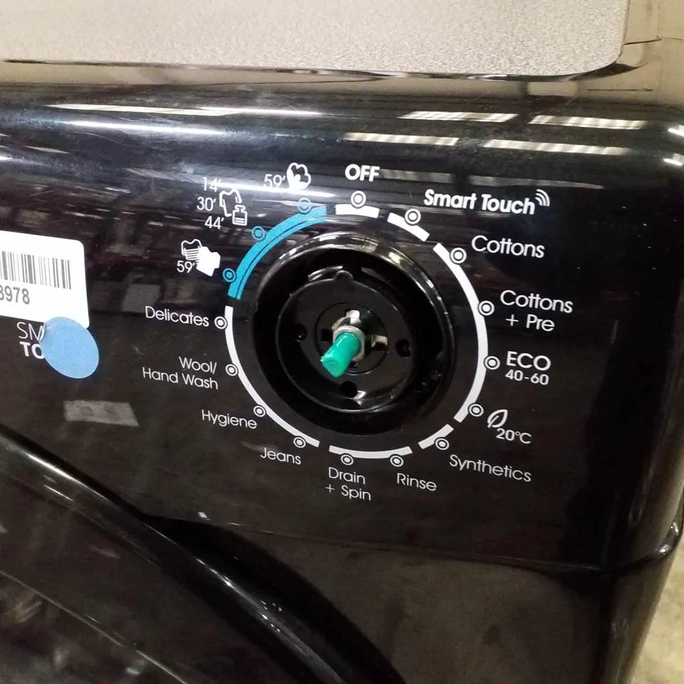 CANDY SMART PRO FREESTANDING WASHING MACHINE BLACK - UNPROCESSED RAW RETURN