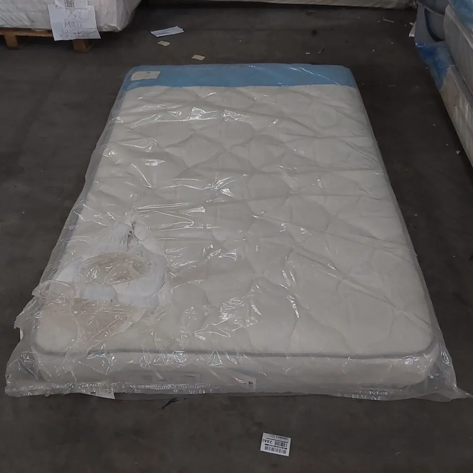 QUALITY BAGGED 120CM AIRSPRUNG MICRO QUILT SMALL DOUBLE MATTRESS RRP £209