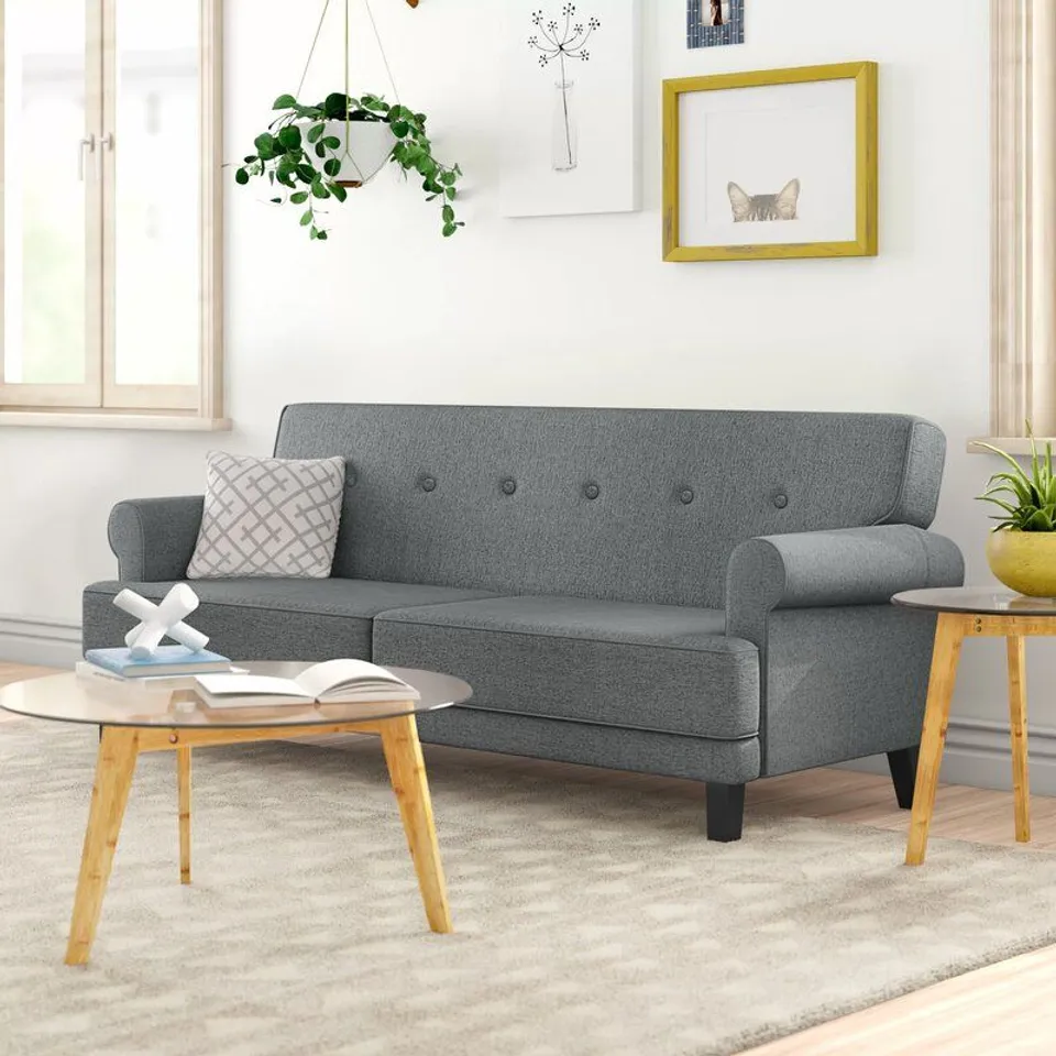 BOXED ALLISON 3 SEATER SOFA BED (1 BOX) 