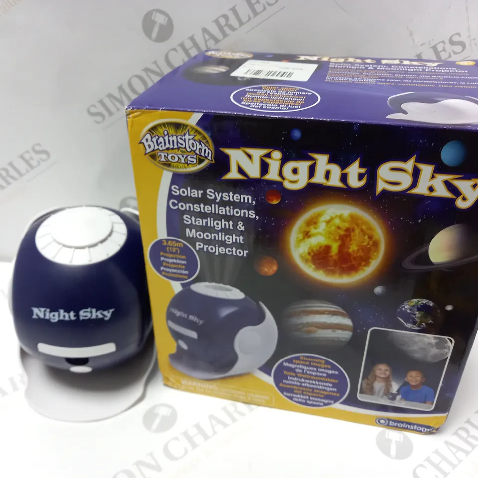 NIGHT SKY SOLAR SYSTEM CONSTELLATIONS STARLIGHT & MOONLIGHT PROJECTOR RRP £43.99