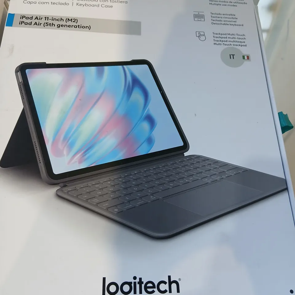 APPROXIMATELY 35 ASSORTED LOGITECH COMBO TOUCH KEYBOARD CASE FOR IPADS