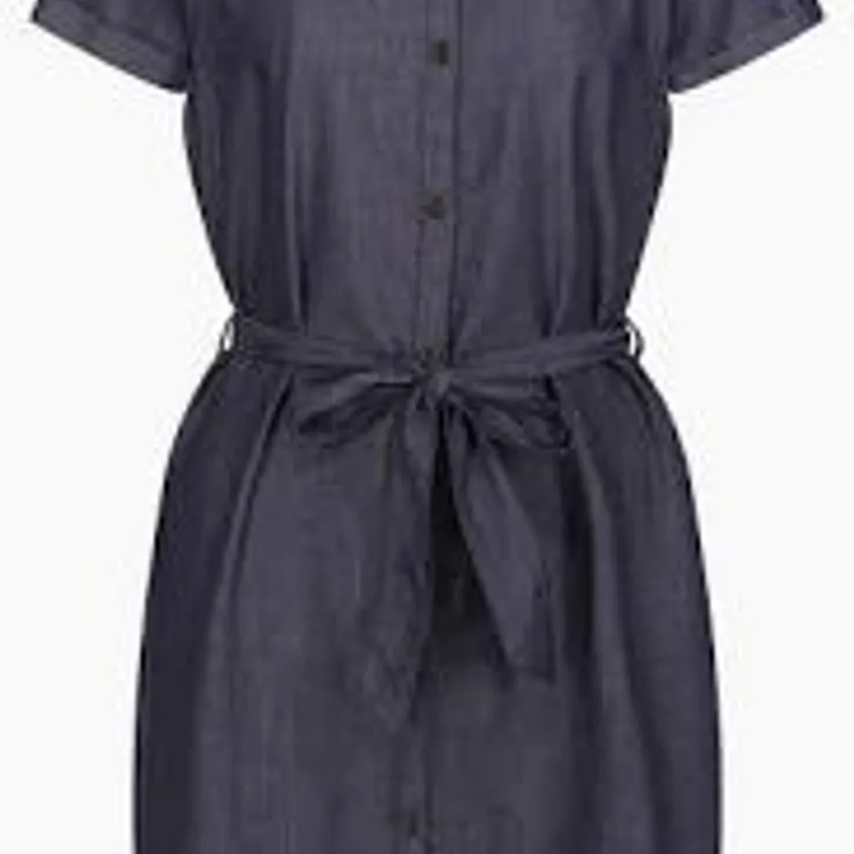 REGATTA WOMEN'S SHIRT DRESS QUINTA CHAMBRAY SIZE 12