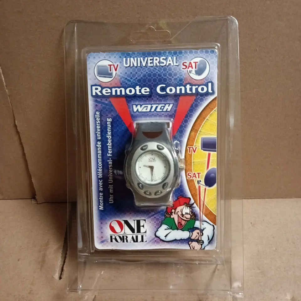 BOX OF 6 ONE FOR ALL UNIVERAL REMOTE CONTROL WATCHES