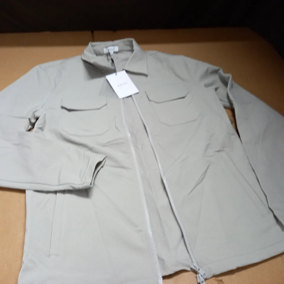 ARNE STONE CARGO JACKET - S