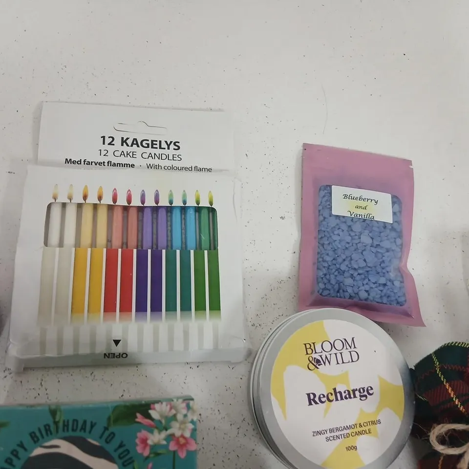 ASSORTED HOME FRAGRANCE & LIGHTING PRODUCTS – CANDLES, WAX MELTS & LED BULBS