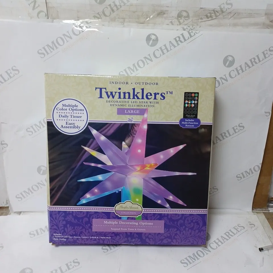 TWINKLERS STAR LIGHT MULTICOULR PLUS REMOTE CONTROL