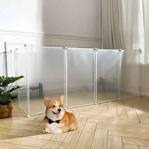 BOXED POLYETHYLENE PLASTIC COLLAPSIBLE PET CRATE