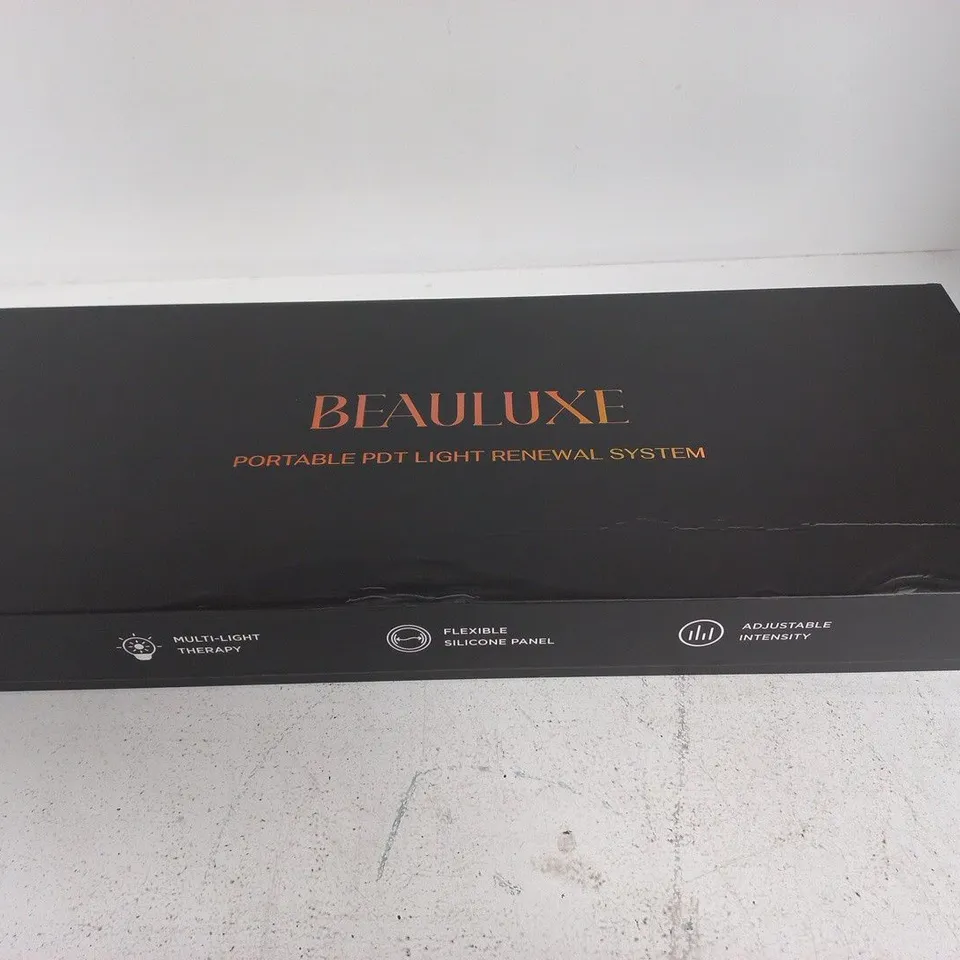 BOXED BEAULUXE PORTABLE PDT LIGHT RENEWAL SYSTEM