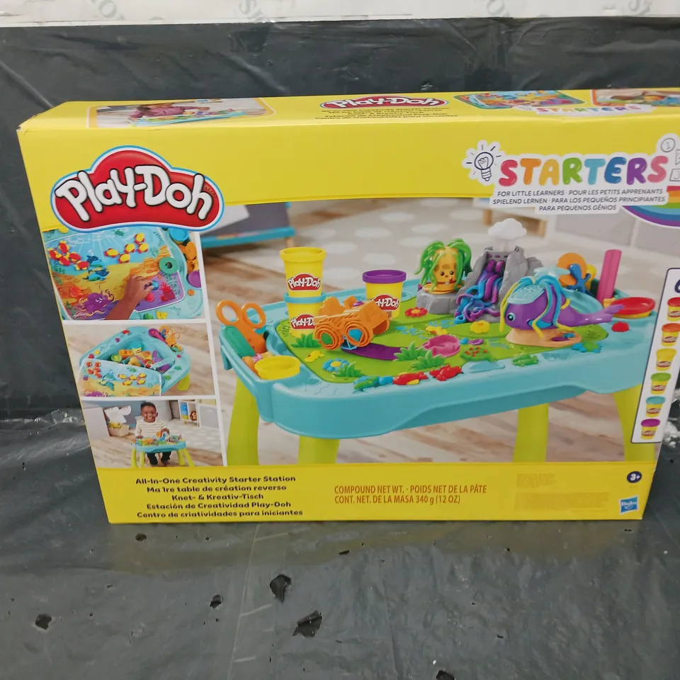 BOXED PLAY-DOH ALL-IN-ONE CREATIVITY STARTER STATION