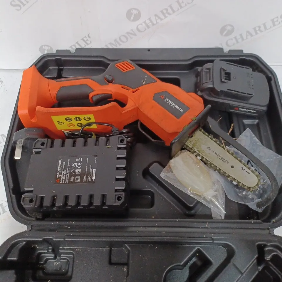 YARDFORCE CORDLESS 20V PRUNNING SAW 