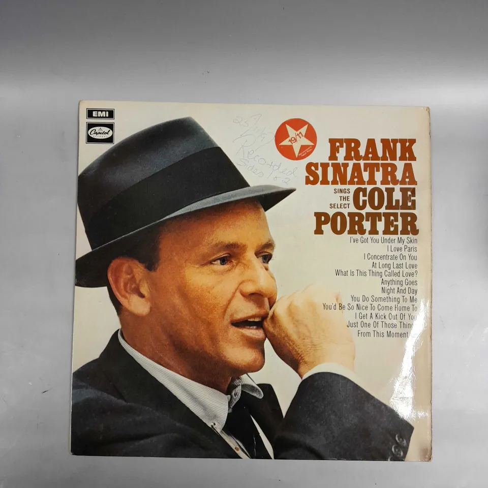 FRANK SINATRA SINGS THE SELECT COLE PORTER VINYL 