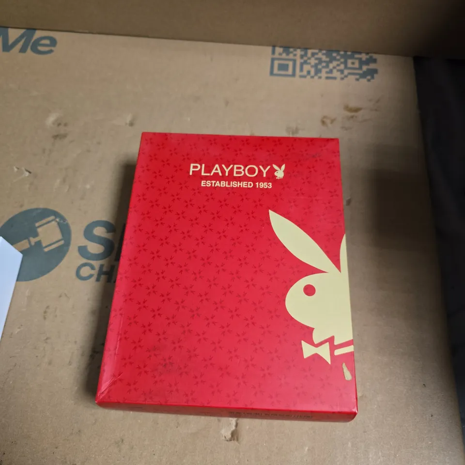 BOXED SET OF 3 PLAYBOY BOXER SHORTS