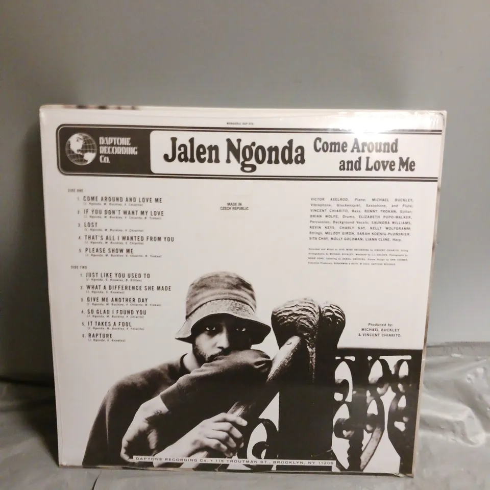 JALEN NGONDA COME AROUND AND LOVE ME VINYL