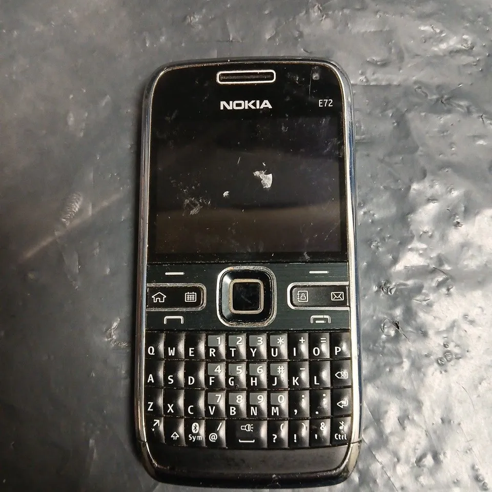 NOKIA E72 SMARTPHONE – BLACK, QWERTY KEYBOARD, 5MP CAMERA