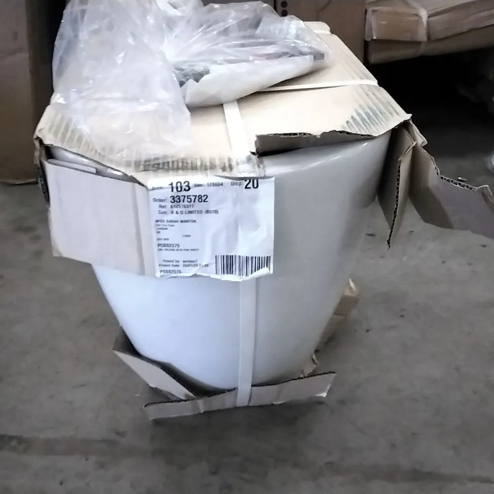 COOKE & LEWIS HELENA TOILET PAN WHITE 