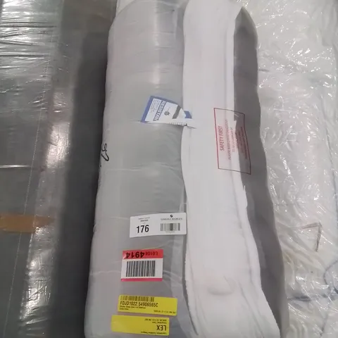 QUALITY BAGGED AND ROLLED OPEN COIL SINGLE MATTRESS